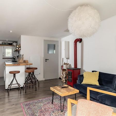 Gemuetliches Tinyhouse Bungalow Mit Kamin & Sauna Am See Joachimsthal Exterior photo